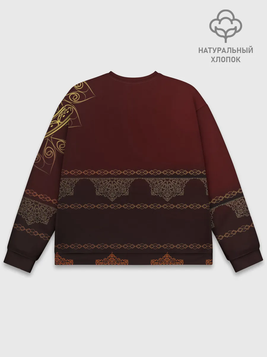 Мужской свитшот базовый / Форма Казахстан