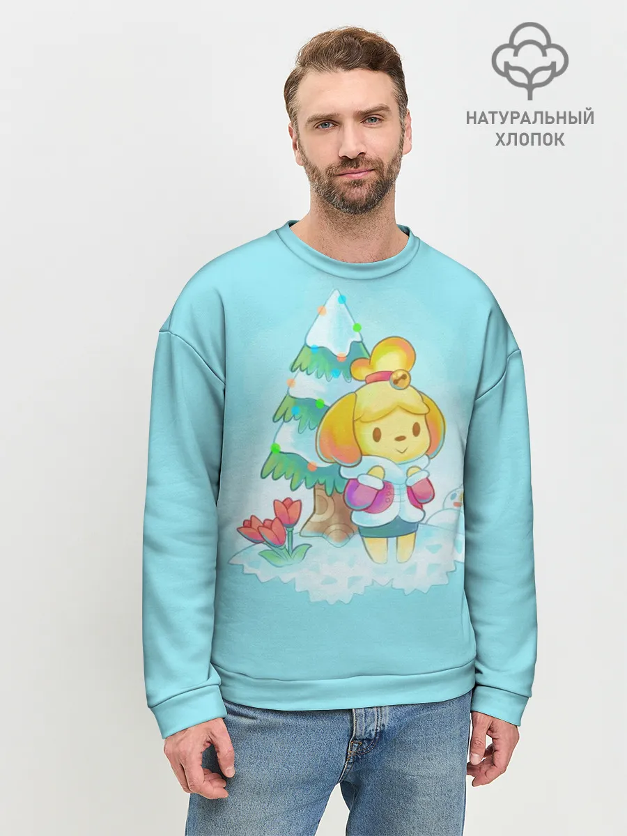 Мужской свитшот базовый / ANIMAL CROSSING