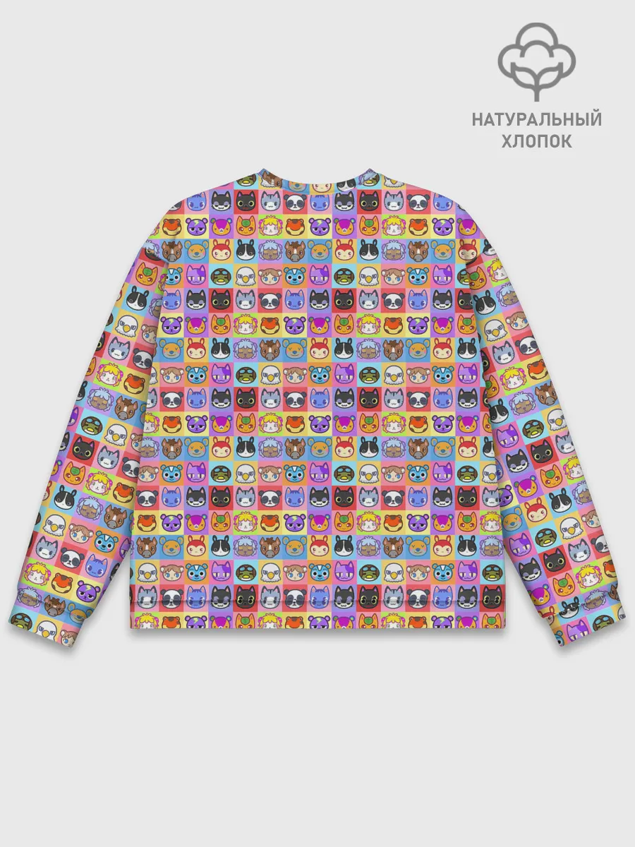 Мужской свитшот базовый / ANIMAL CROSSING