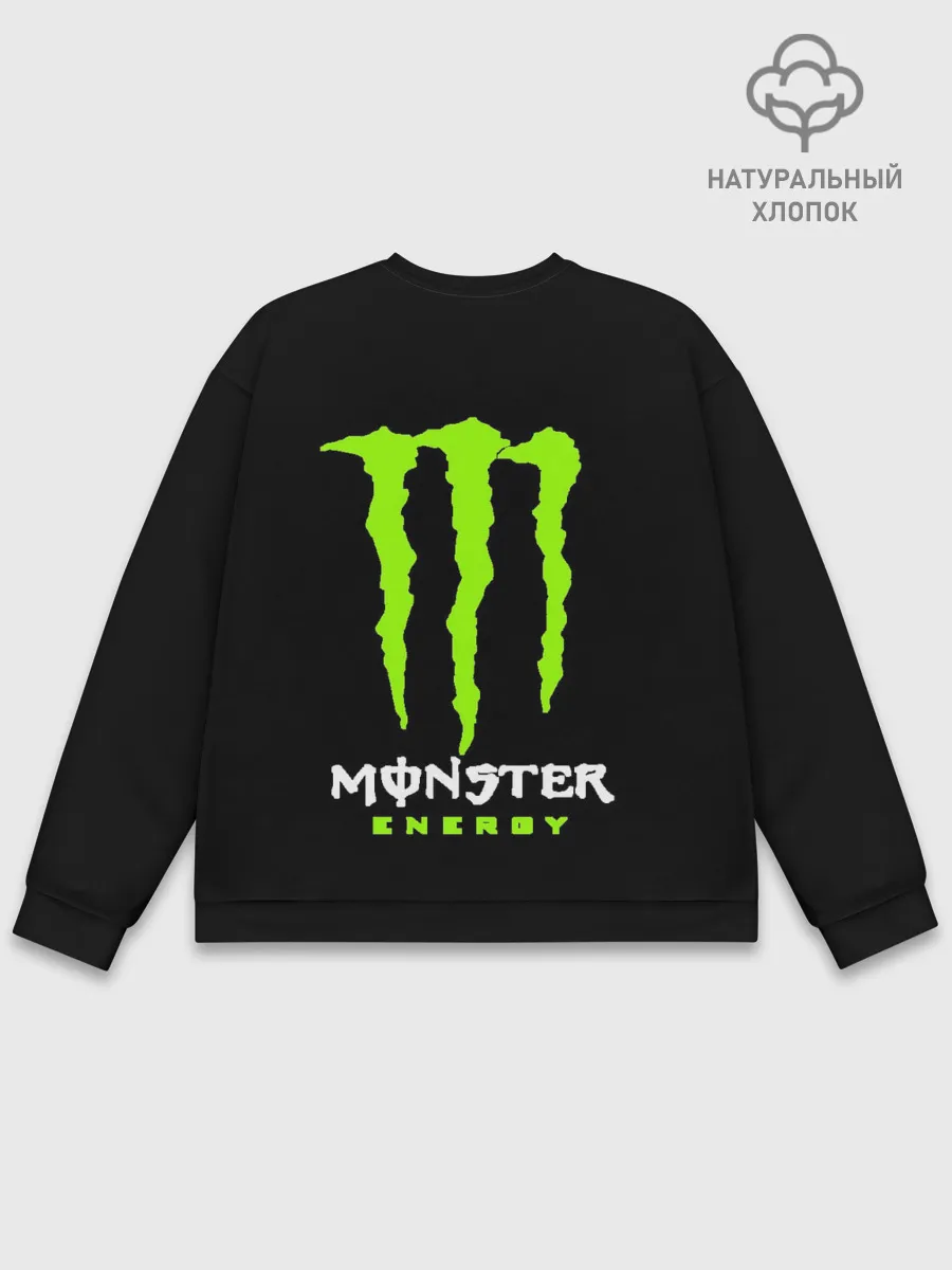 Мужской свитшот базовый / MONSTER ENERGY