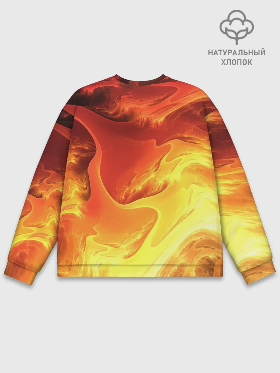 Мужской свитшот базовый / MINECRAFT | ЛАВА