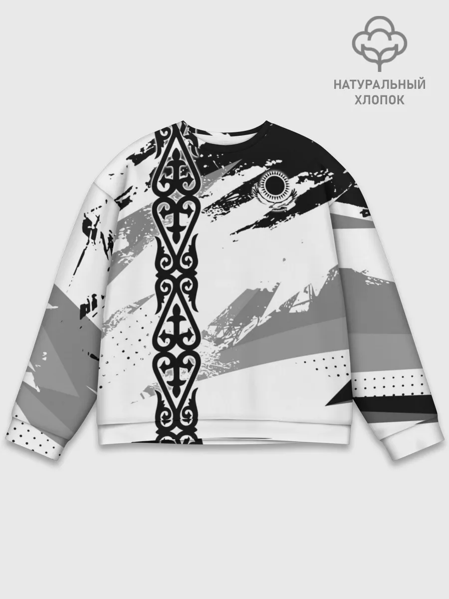 Мужской свитшот базовый / Форма Казахстан