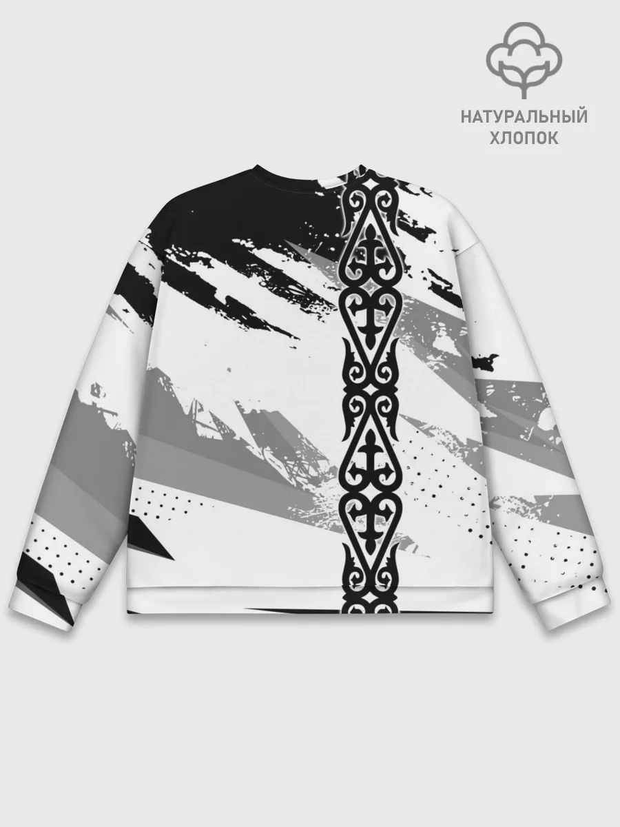 Мужской свитшот базовый / Форма Казахстан