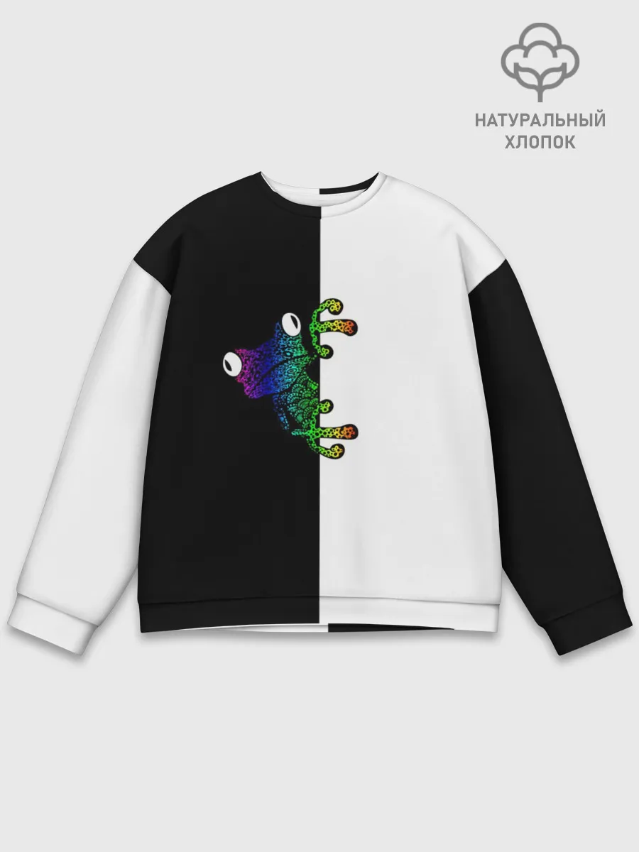Мужской свитшот базовый / Лягуха
