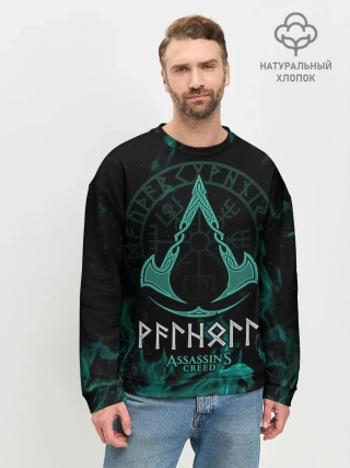 Мужской свитшот базовый / Assassin’s Creed Valhalla