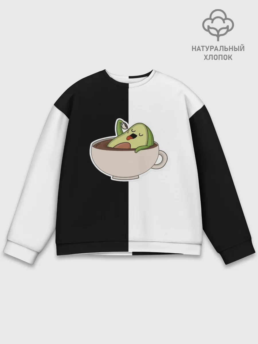 Мужской свитшот базовый / авокадо