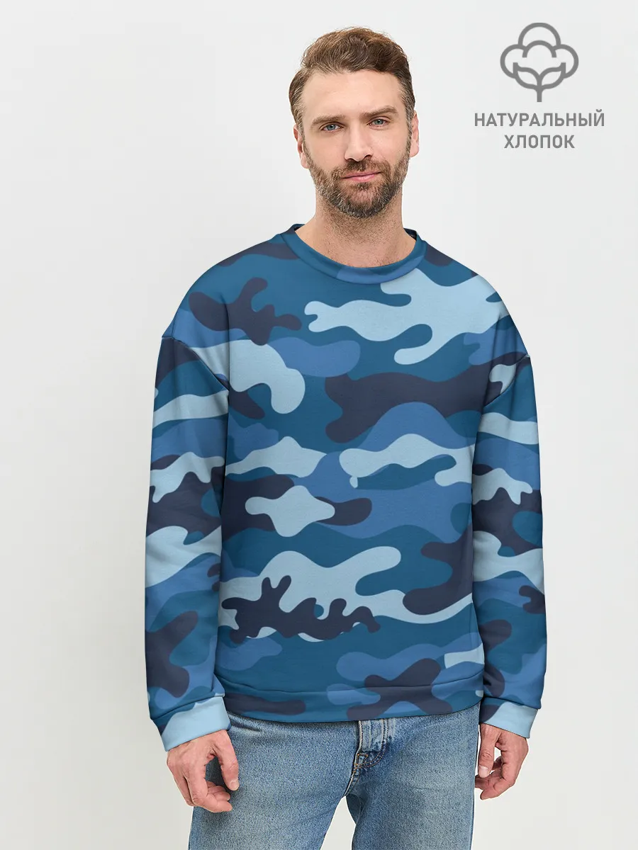 Мужской свитшот базовый / МИЛИТАРИ