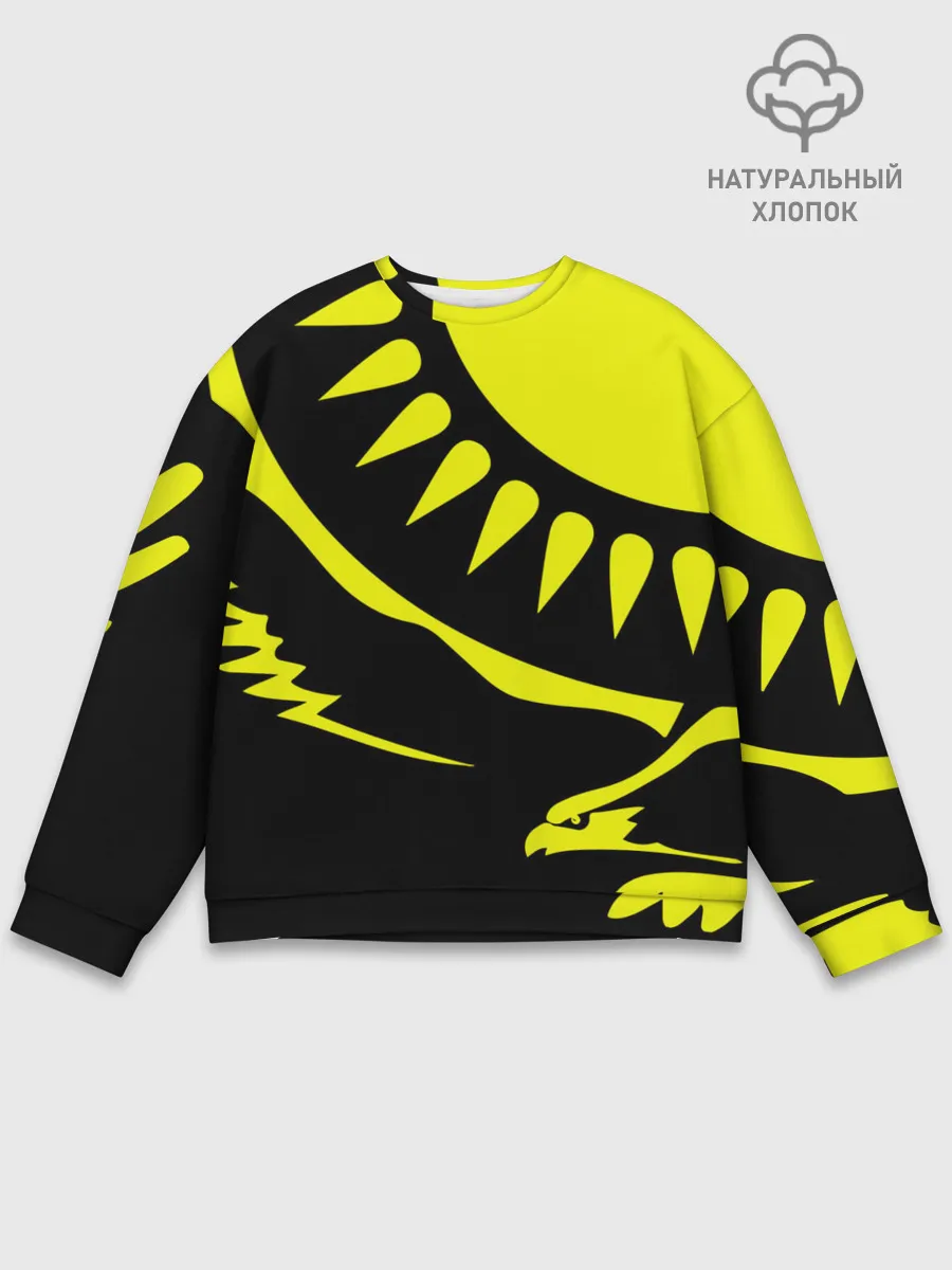 Мужской свитшот базовый / Kazakhstan