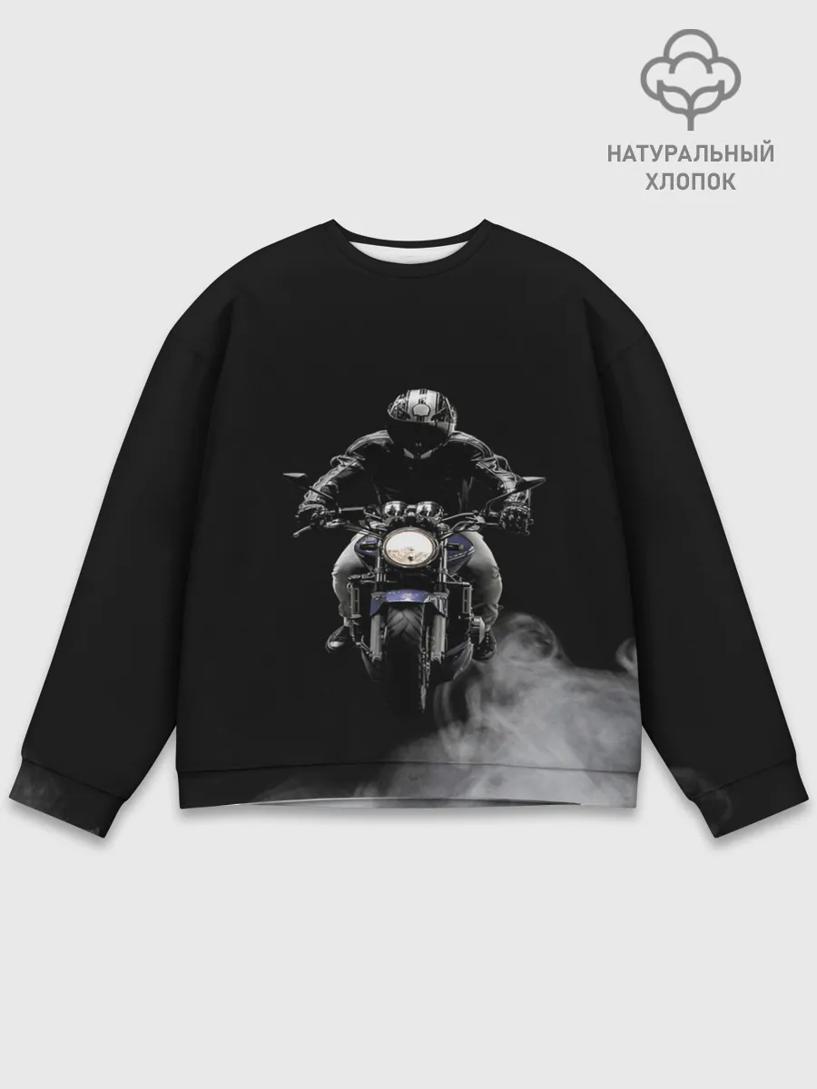Мужской свитшот базовый / МОТОЦИКЛЫ