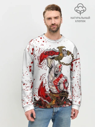 Мужской свитшот базовый / GOD OF WAR