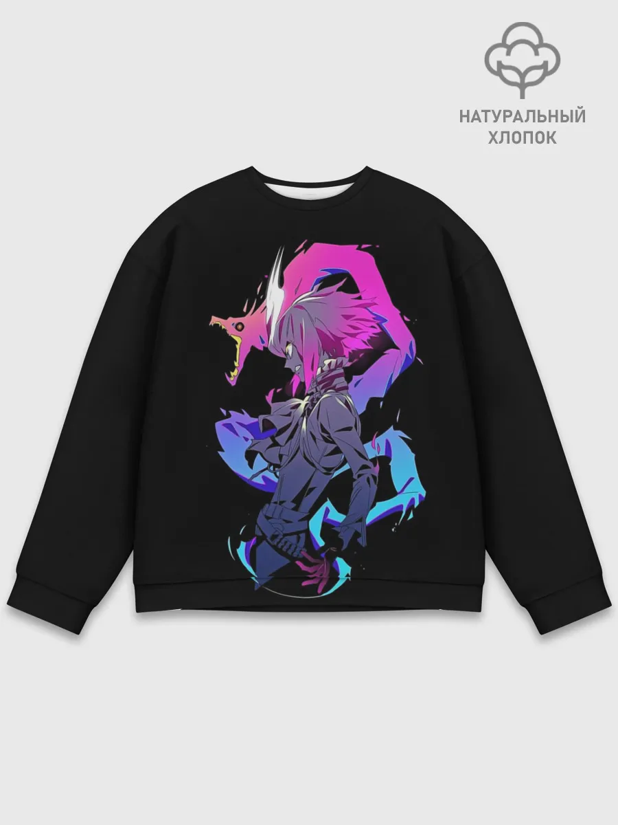 Мужской свитшот базовый / Лио и Дракон