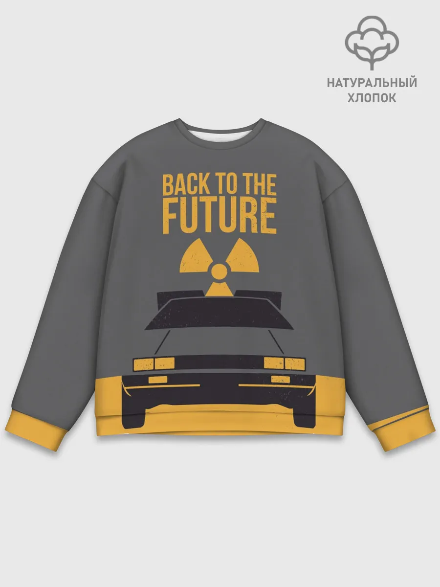 Мужской свитшот базовый / Back to the Future