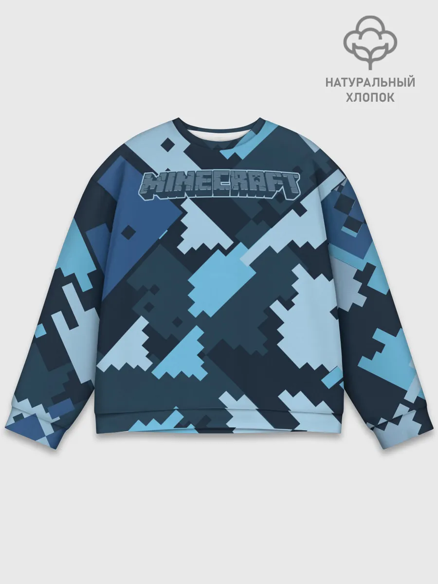 Мужской свитшот базовый / Minecraft