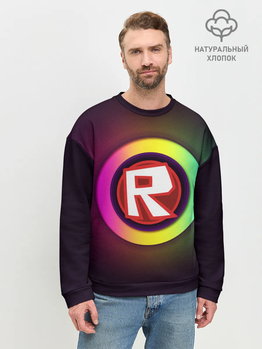 Мужской свитшот базовый / ROBLOX