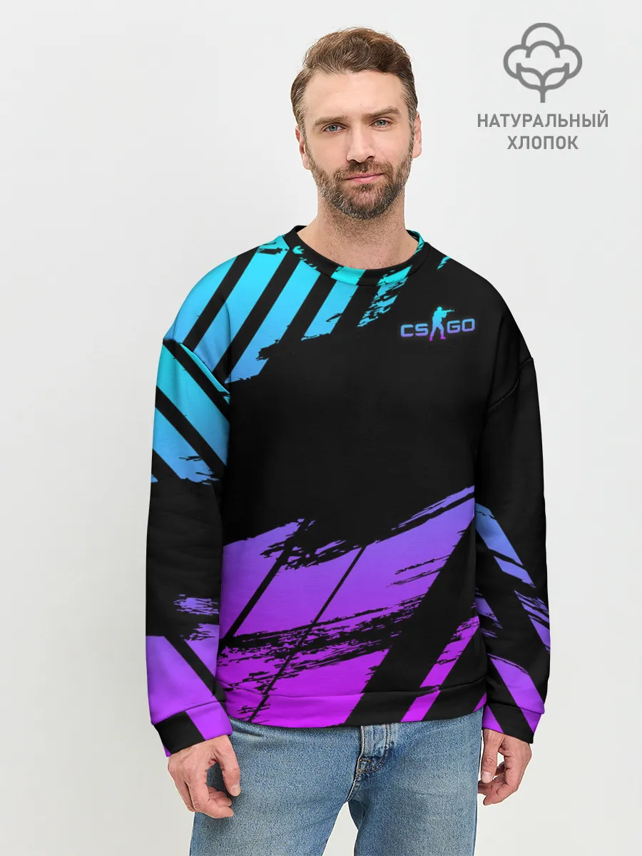 Мужской свитшот базовый / Counter-Strike