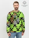 Мужской свитшот базовый / Minecraft.