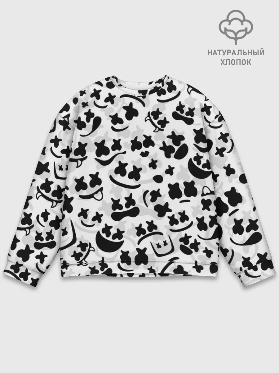 Мужской свитшот базовый / MARSHMELLO FACE
