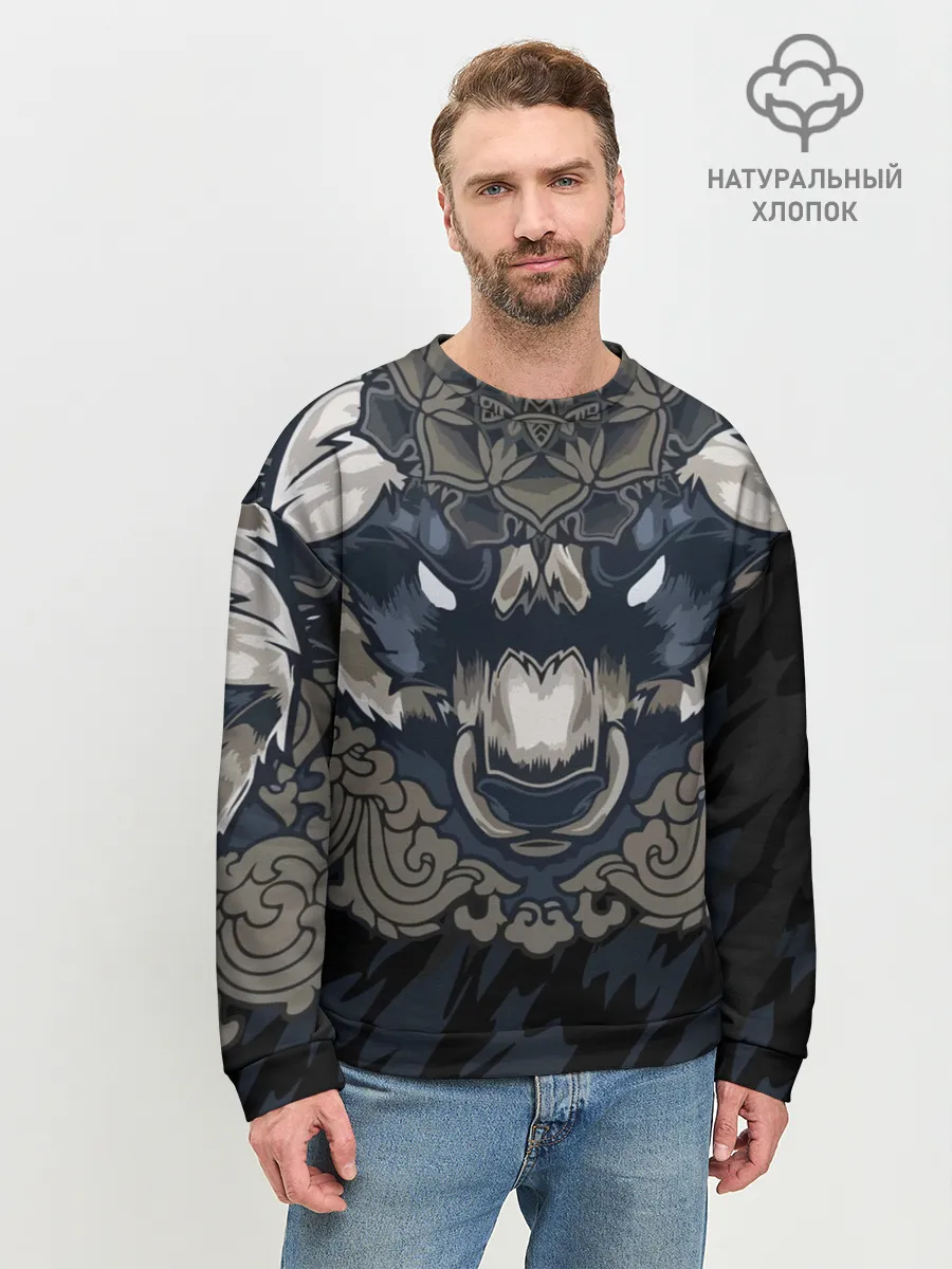 Мужской свитшот базовый / Зверь