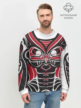 Мужской свитшот базовый / Птица