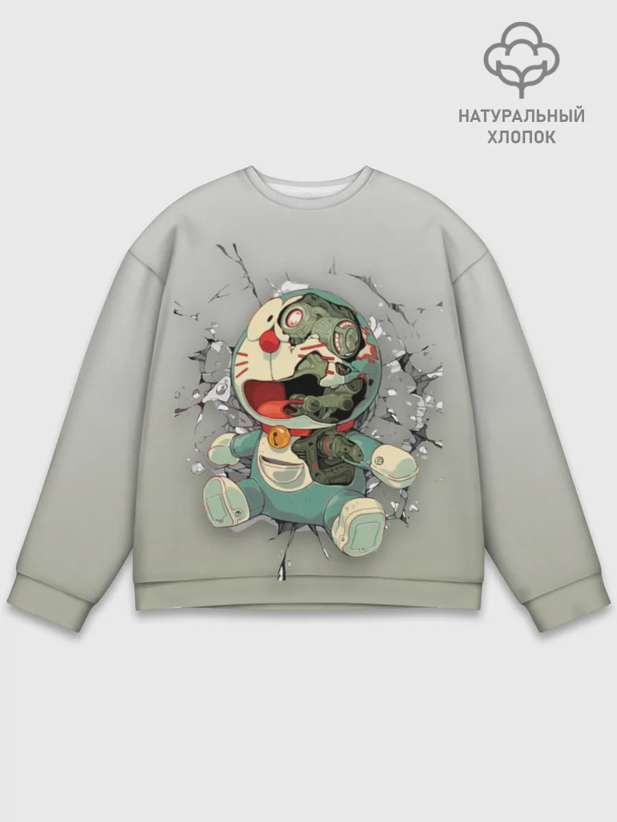 Мужской свитшот базовый / Doraeman