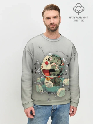 Мужской свитшот базовый / Doraeman