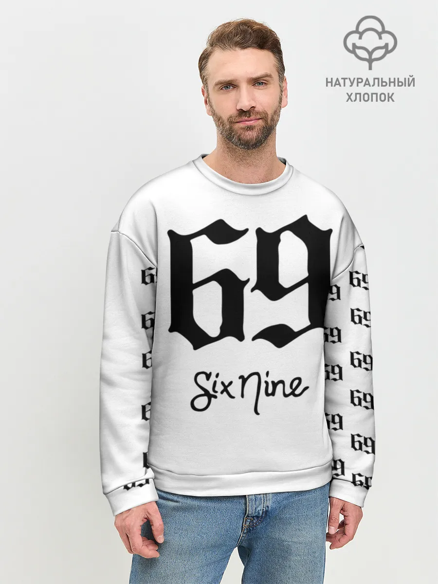 Мужской свитшот базовый / 6ix9ine Tekashi