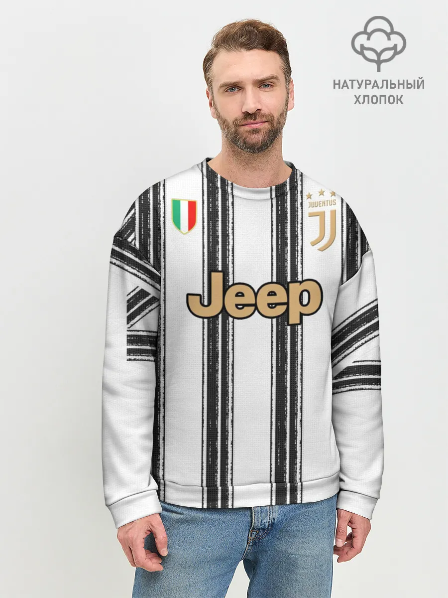Мужской свитшот базовый / Juventus home 20-21