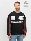 Мужской свитшот базовый / KAWASAKI | КАВАСАКИ
