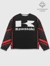 Мужской свитшот базовый / KAWASAKI | КАВАСАКИ