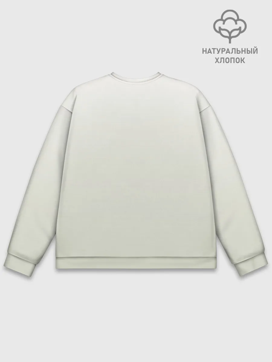 Мужской свитшот базовый / Моритака и Шинта. БАКУМАН