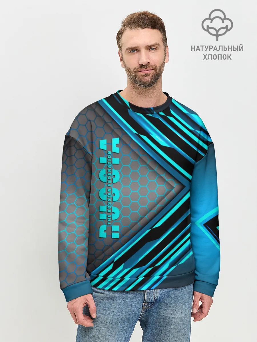 Мужской свитшот базовый / Russia