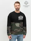 Мужской свитшот базовый / Russia камуфляж