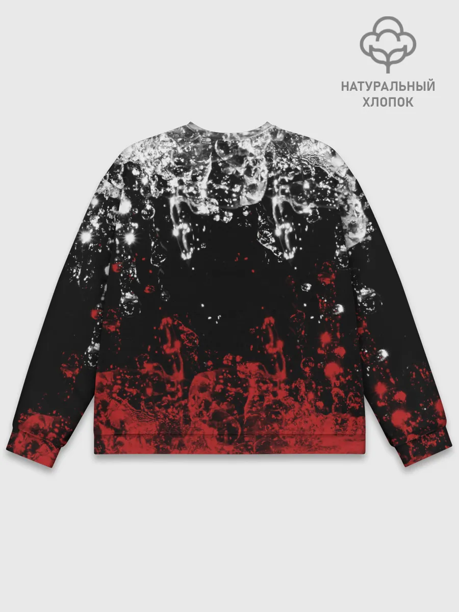 Мужской свитшот базовый / БРЫЗНИ ВОДЫ.