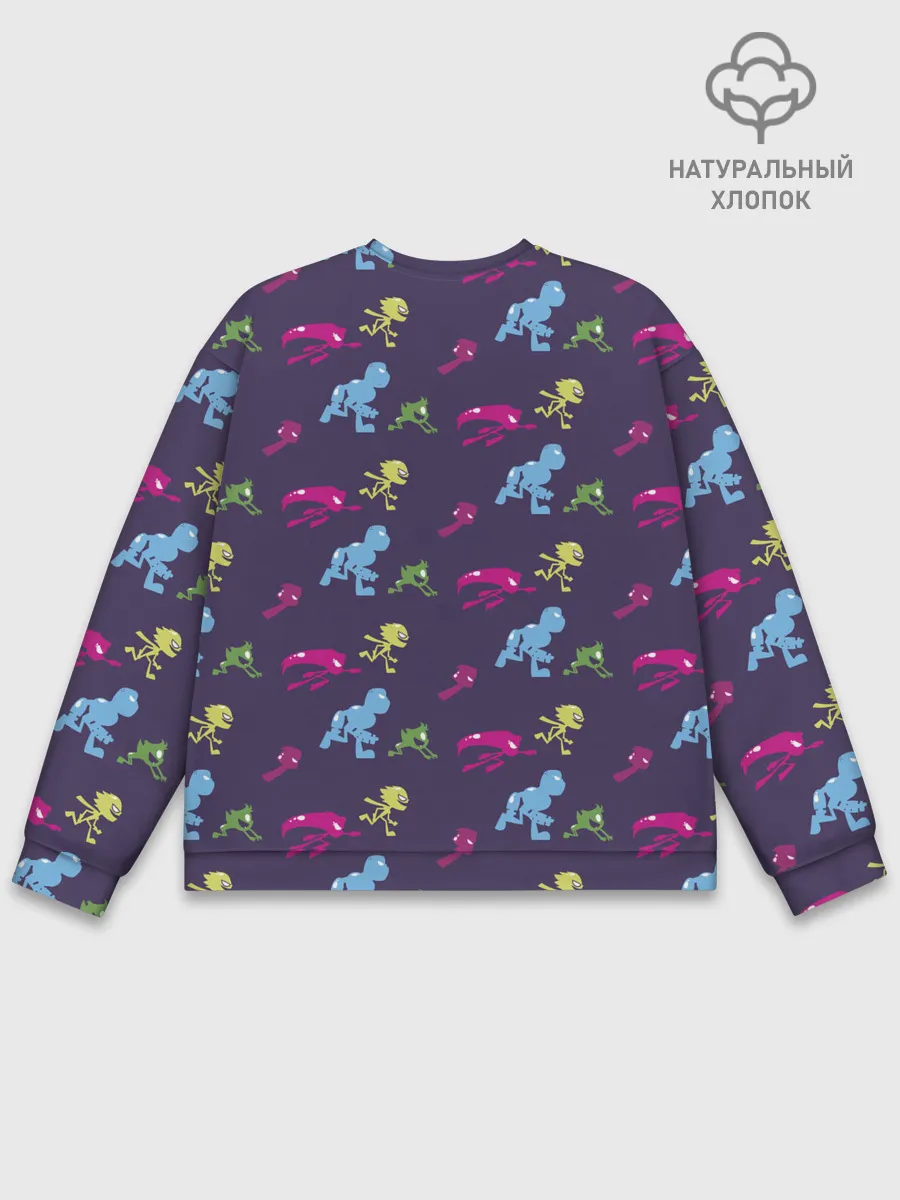 Мужской свитшот базовый / Юные титаны