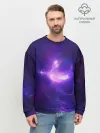 Мужской свитшот базовый / Абстракция