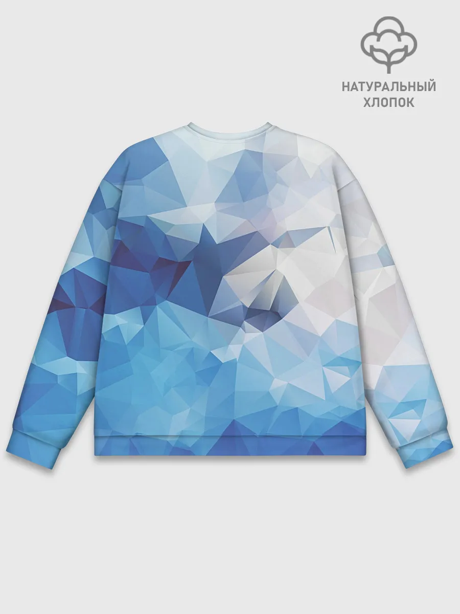 Мужской свитшот базовый / Абстракция