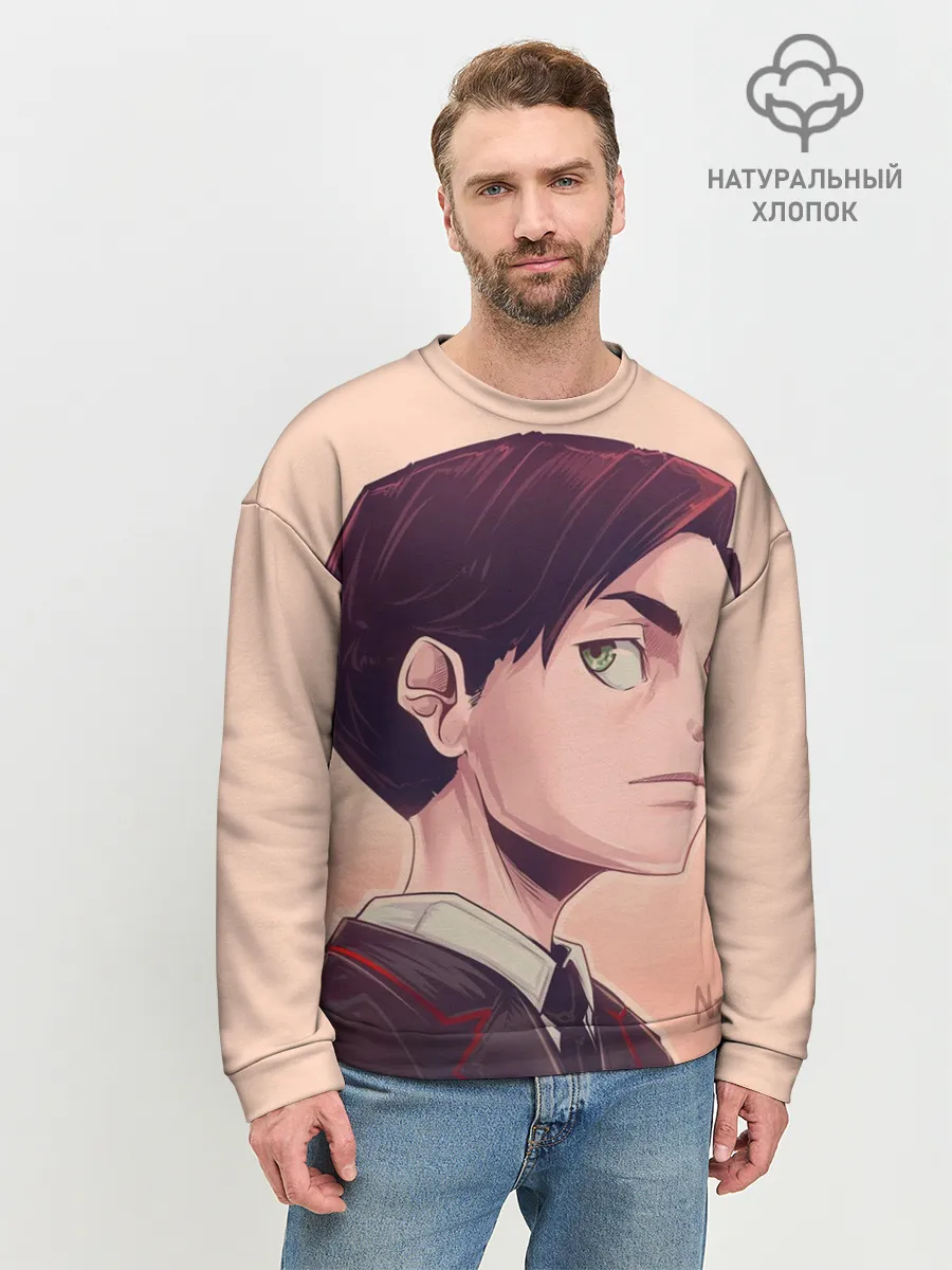 Мужской свитшот базовый / Академия Амбрелла номер пять