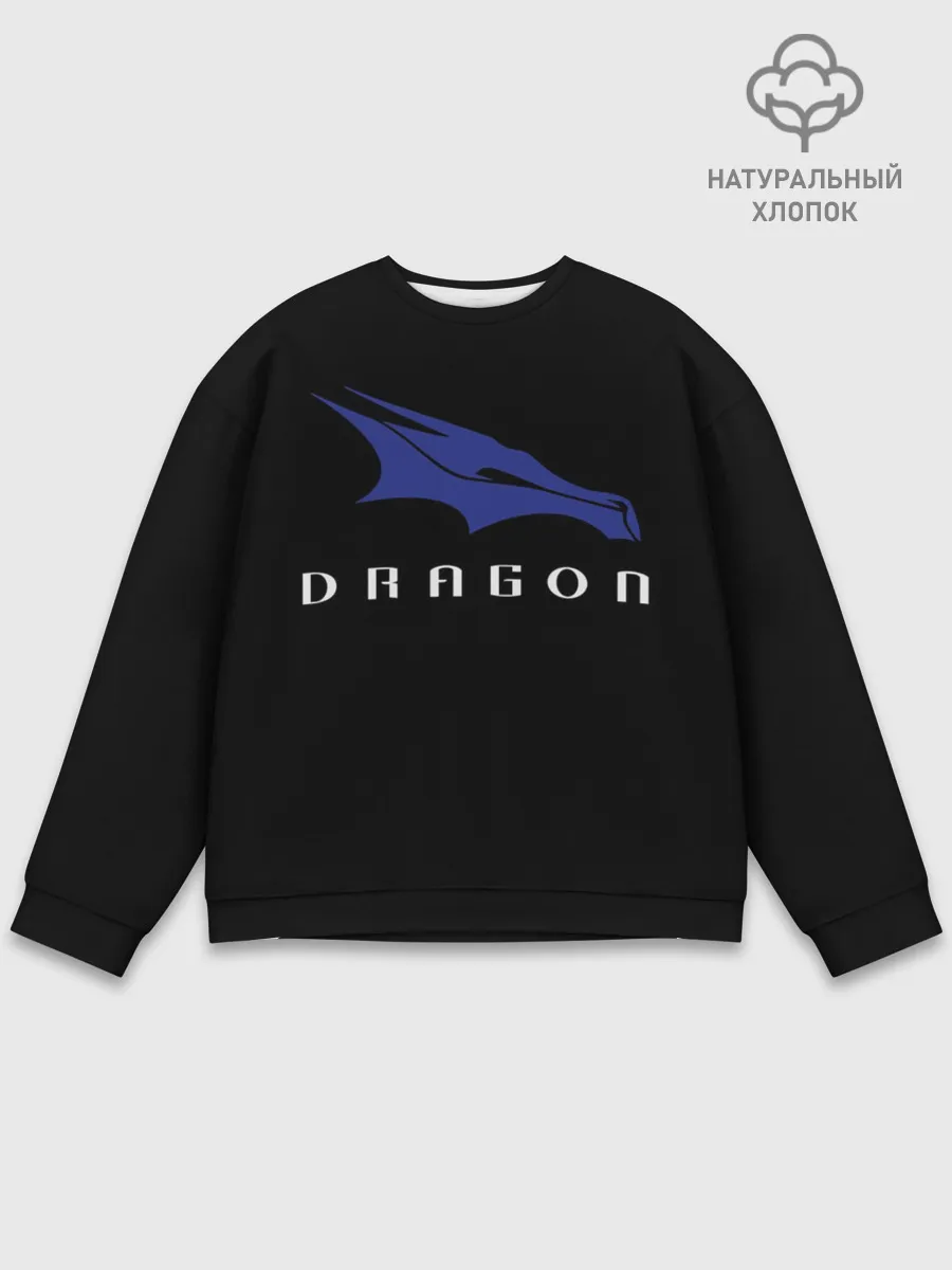 Мужской свитшот базовый / Crew Dragon
