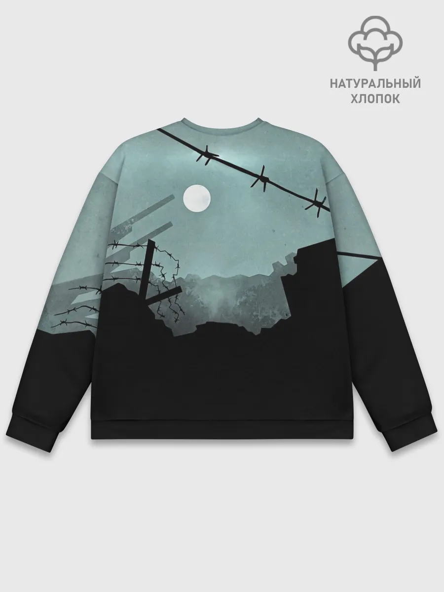 Мужской свитшот базовый / The saga of Tanya the evil