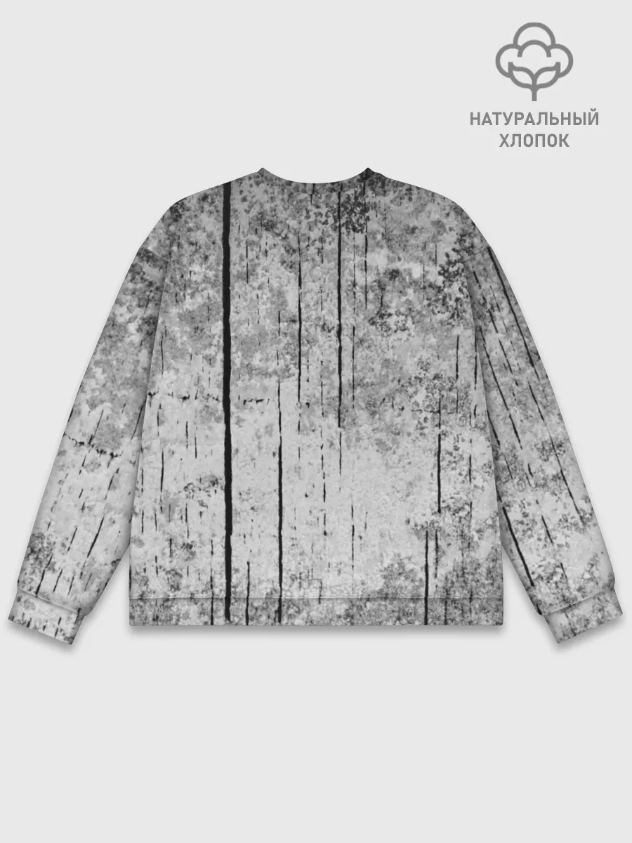 Мужской свитшот базовый / Грустная Панда