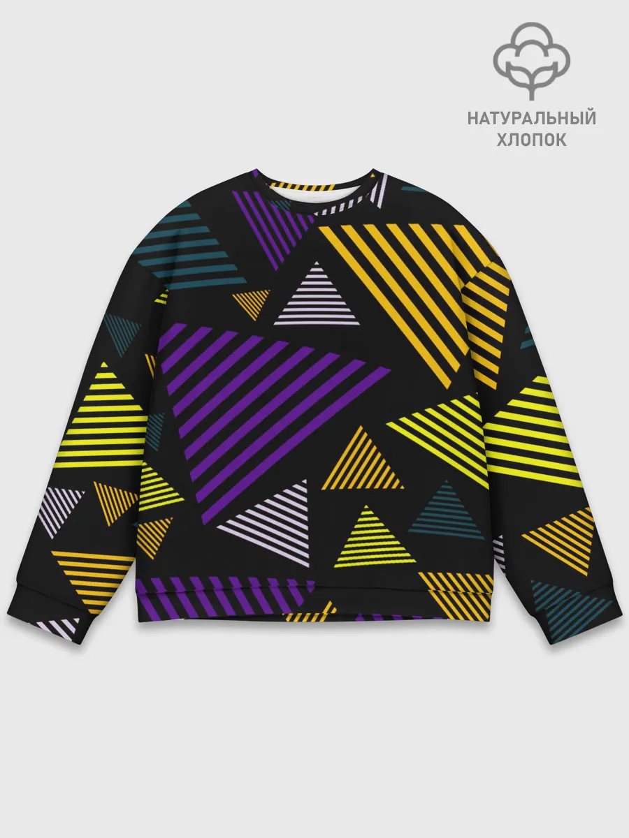 Мужской свитшот базовый / ГЕОМЕТРИЯ