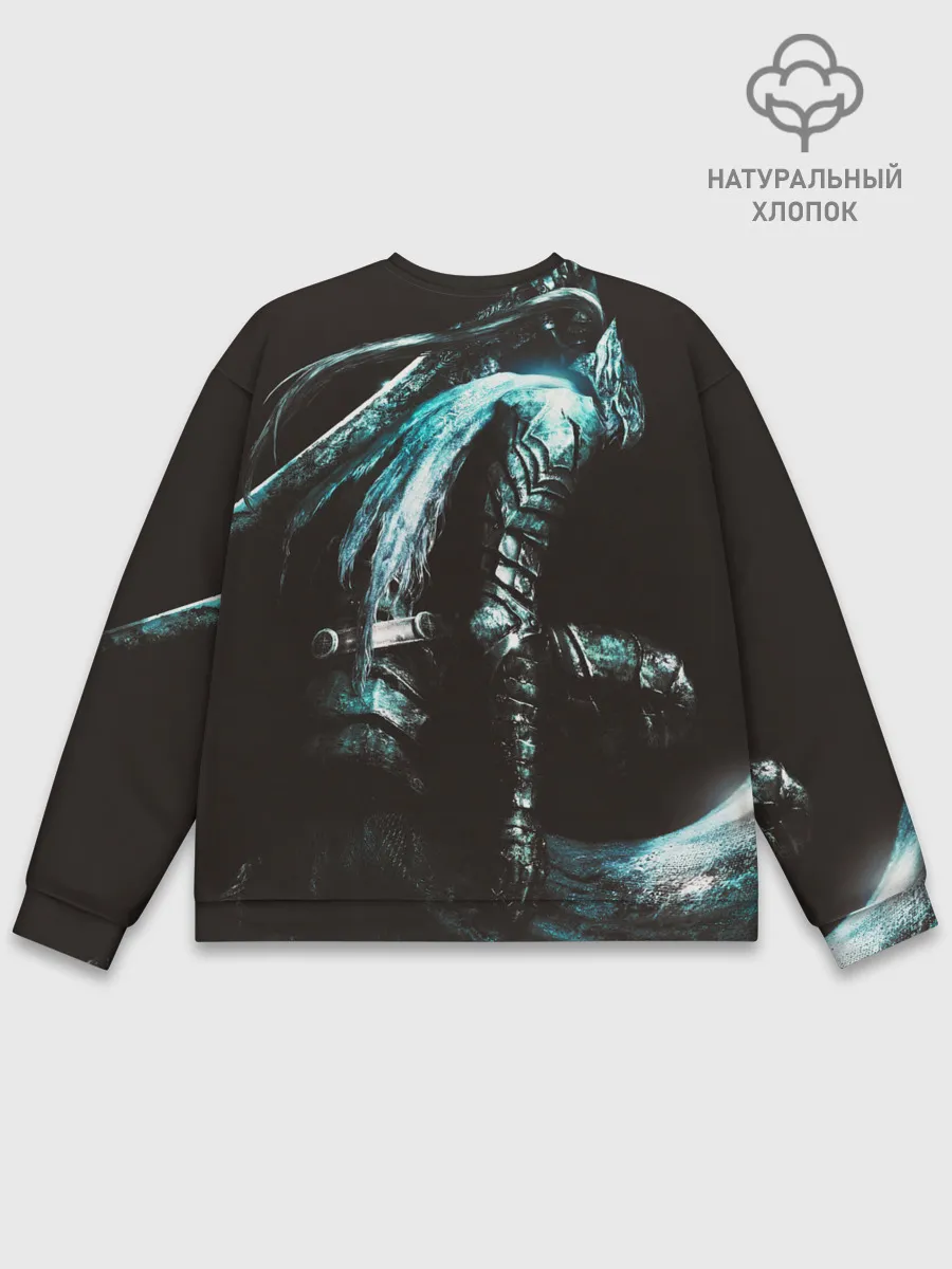 Мужской свитшот базовый / Dark Souls 3 Artorias art