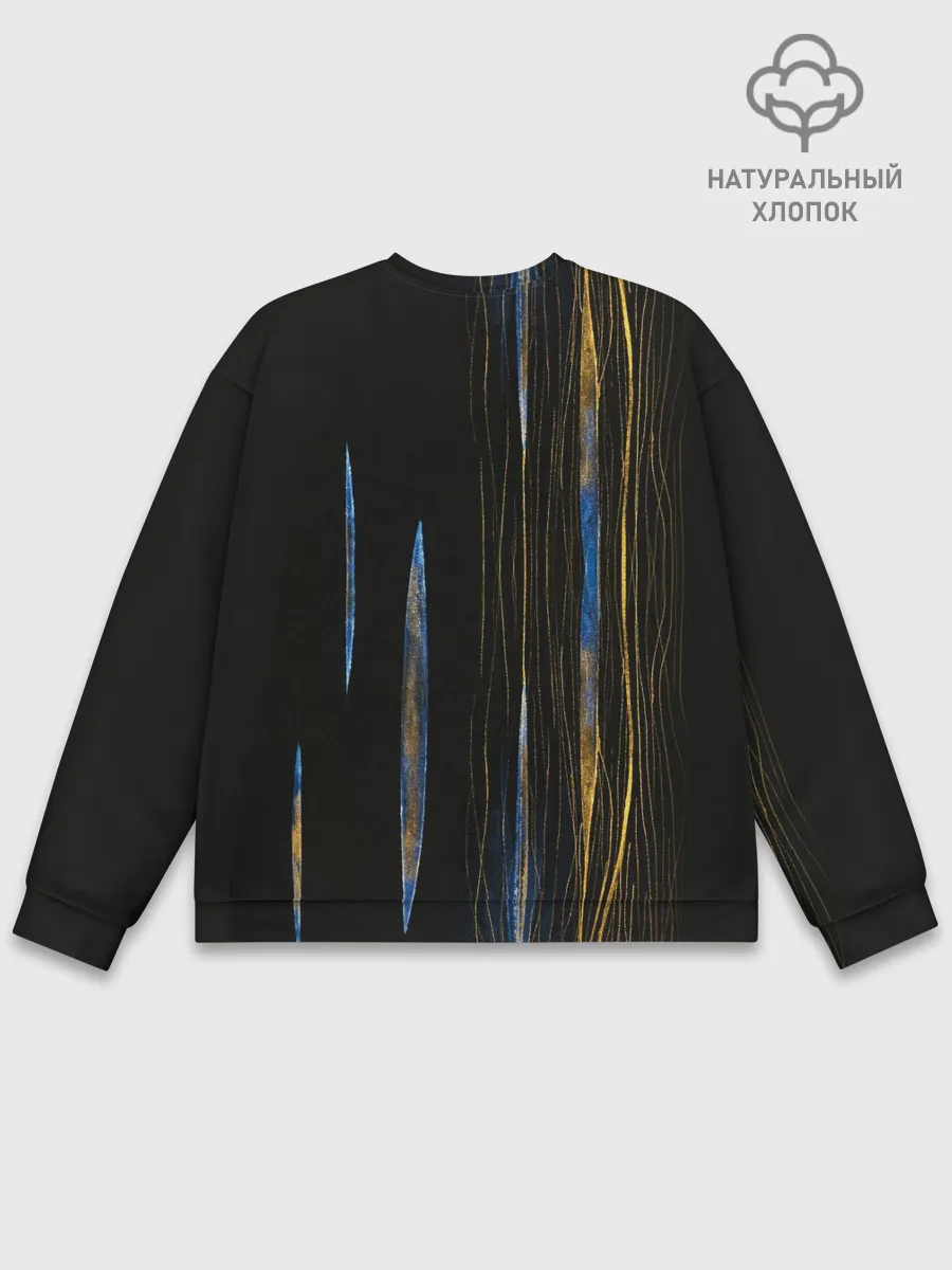 Мужской свитшот базовый / Cells at Work. Inner Cosmos