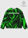 Мужской свитшот базовый / Kawasaki