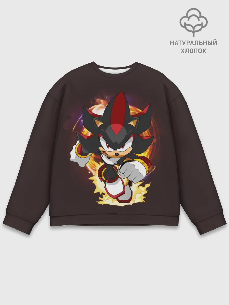 Мужской свитшот базовый / Sonic. Шедоу