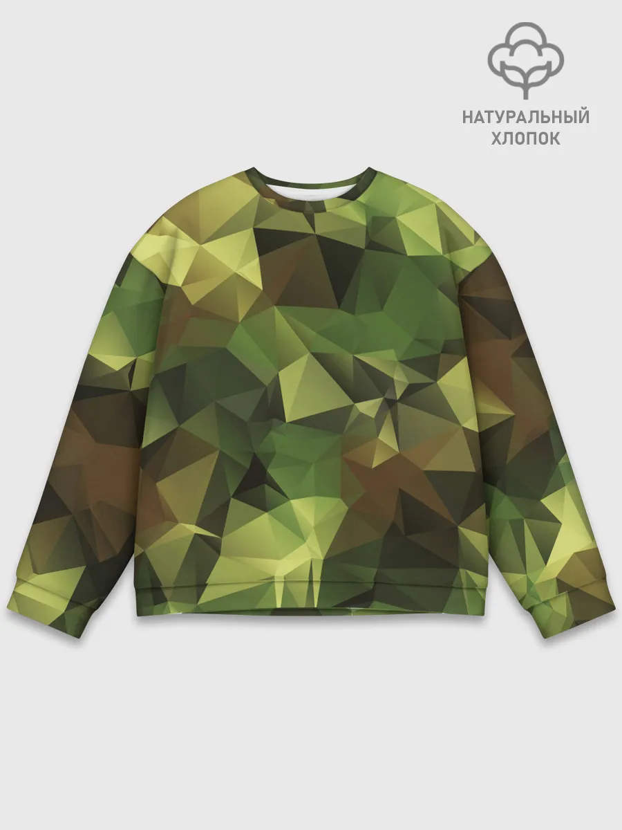 Мужской свитшот базовый / МИЛИТАРИ