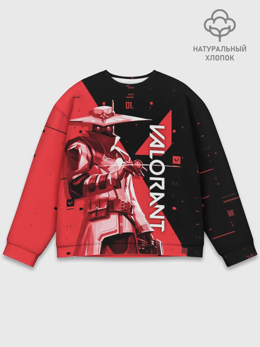 Мужской свитшот базовый / VALORANT