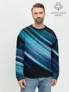 Мужской свитшот базовый / GEOMETRY STRIPES