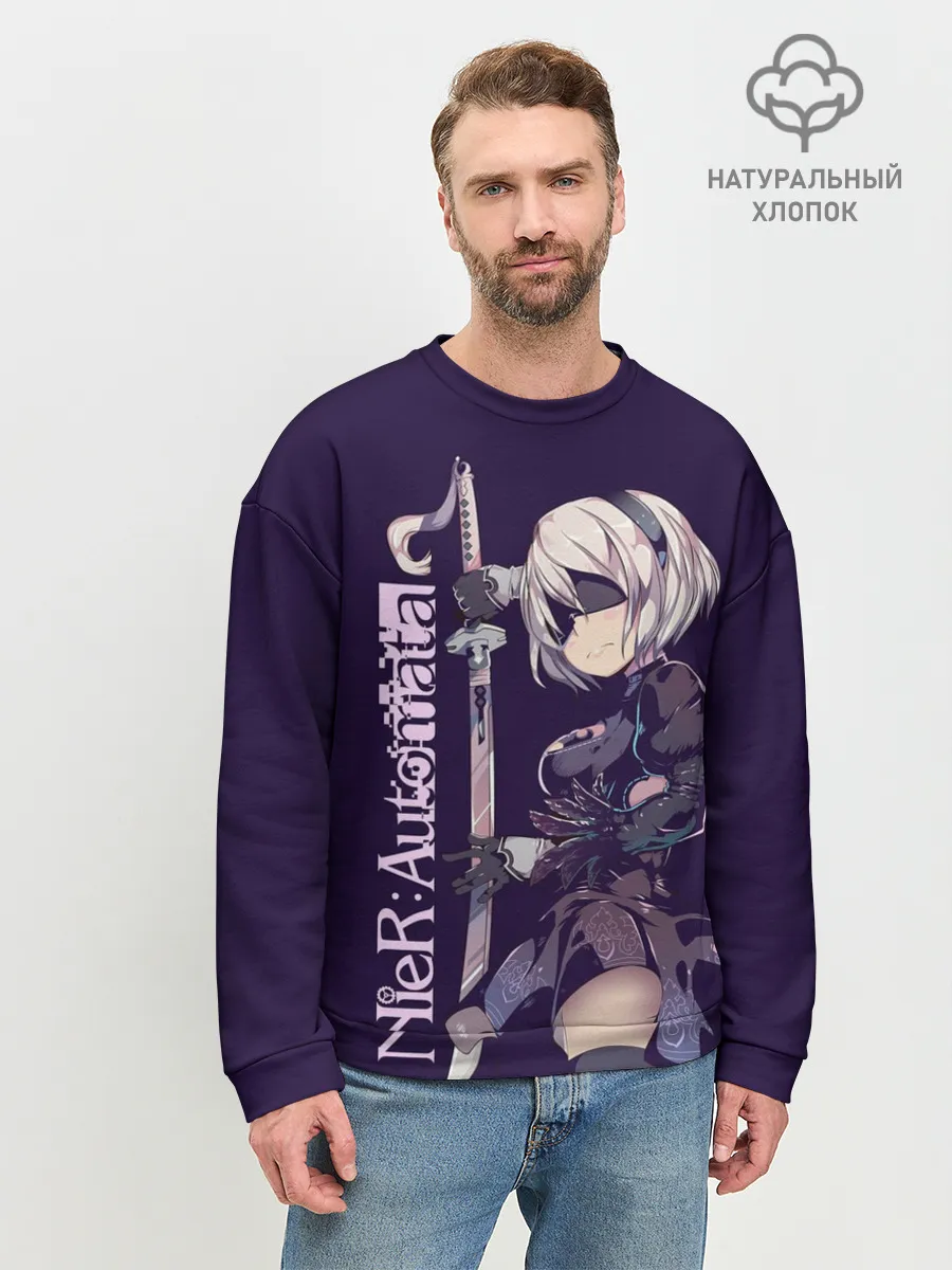 Мужской свитшот базовый / Nier Automata