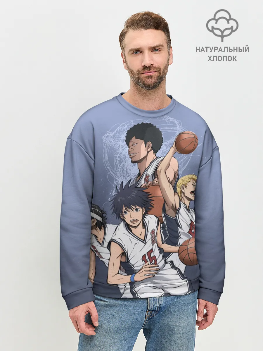 Мужской свитшот базовый / команда мечты